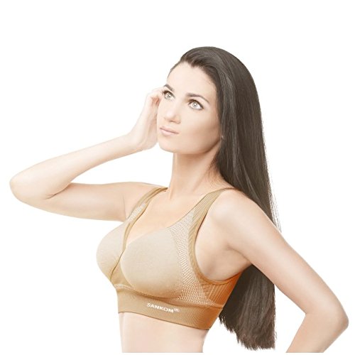 Buy Sankom Functional Patent Bra Aloe Vera Posture L/Xl in Qatar Orders  delivered quickly - Wellcare Pharmacy